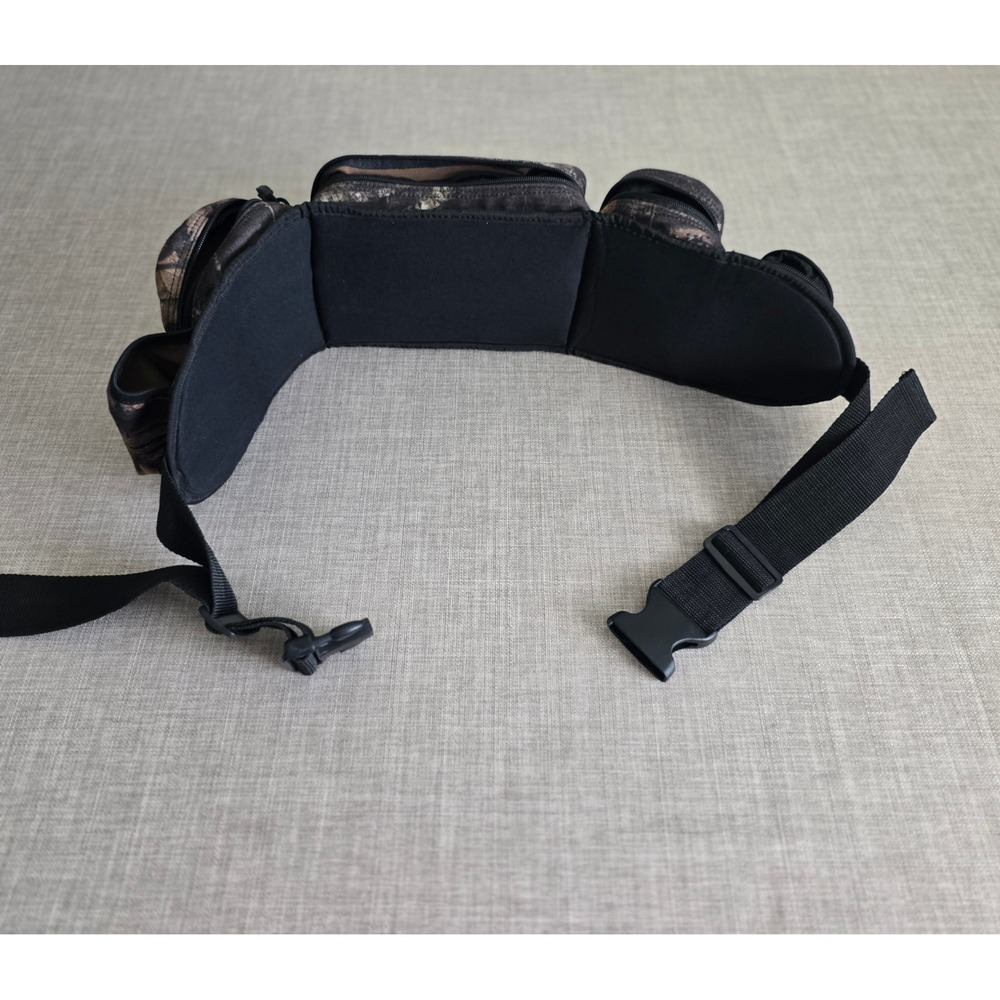 Mad Dog Gear Break-Up Camo 7-Pocket Hunting Waist Pack Utility Belt - Picture 7 of 8